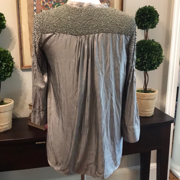 Elizabeth and James silky beaded cardigan - Picture 5 of 8